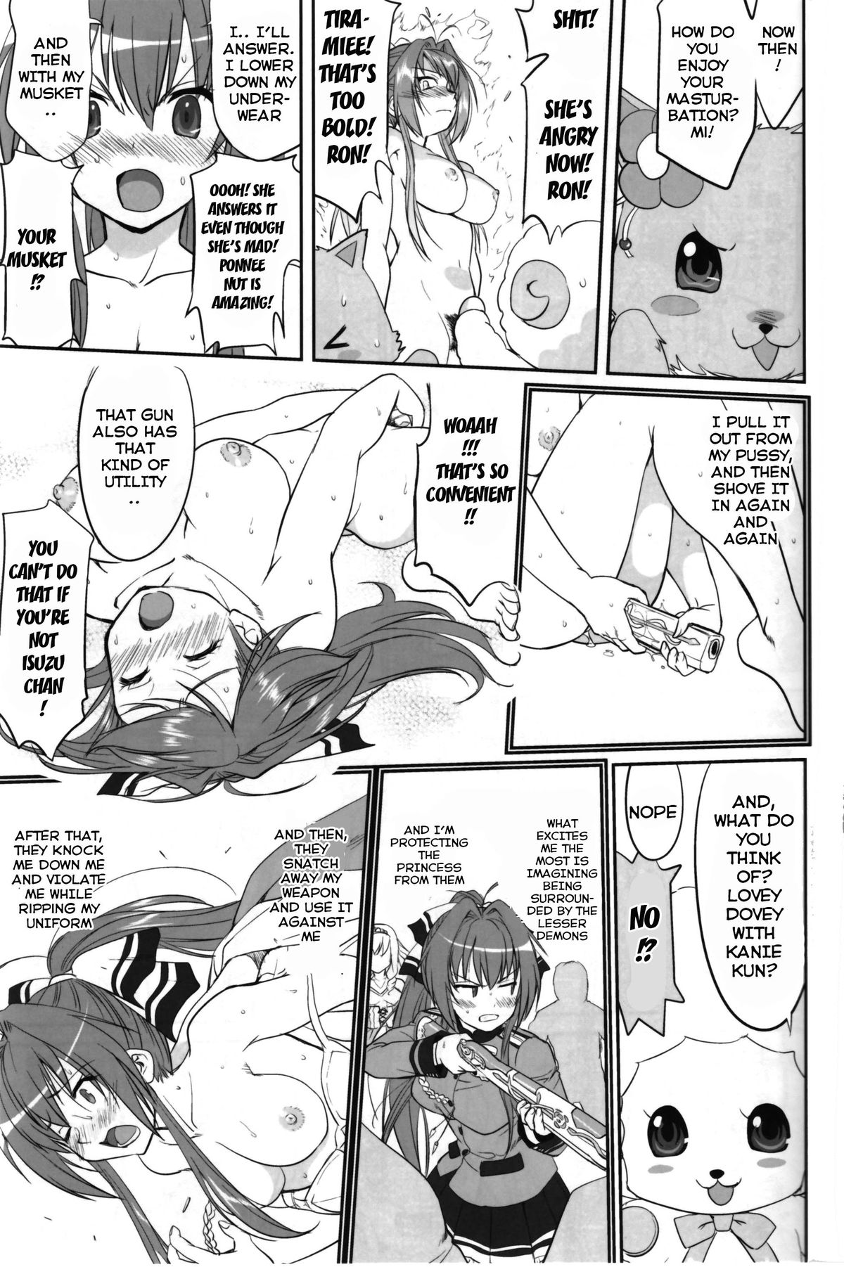 (C87) [Takotsuboya (TK)] Amagi Strip Gekijou (Amagi Brilliant Park) [English] [Hong_Mei_Ling] page 28 full