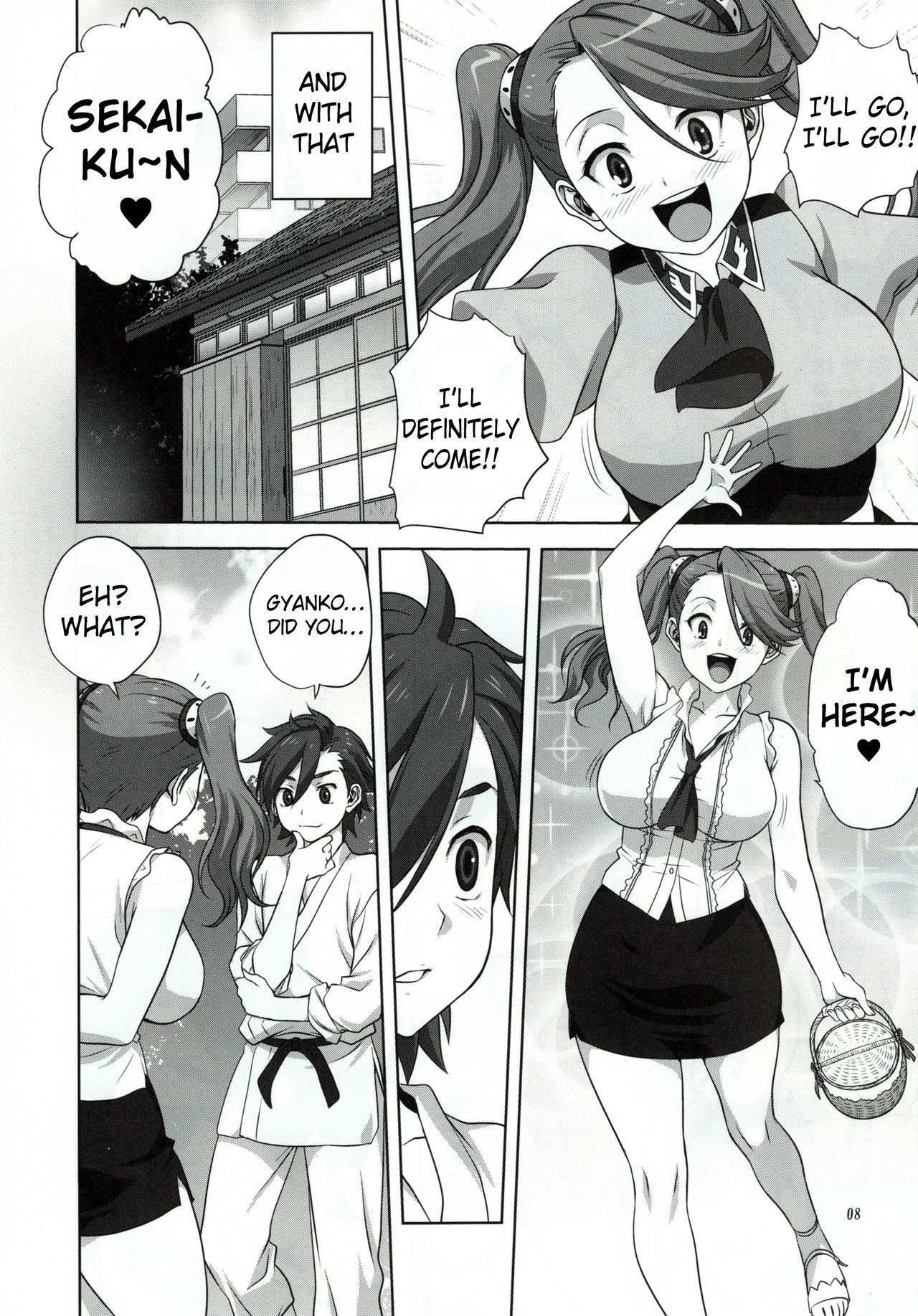 (C88) [Mitarashi Club (Mitarashi Kousei)] Try Fight! (Gundam Build Fighters Try) [English] [obsoletezero] page 8 full