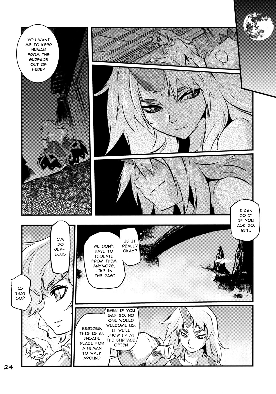 (Reitaisai 8EX) [Rapid Rabbit (Tomotsuka Haruomi)] Ikkaku no Sho (Touhou Project) [english]{fumin} page 23 full