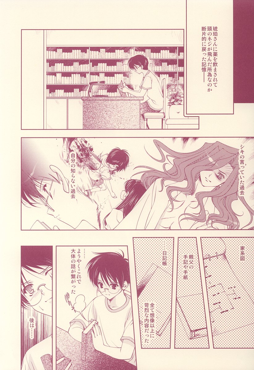 (C64) [Renai Mangaka (Naruse Hirofumi)] Scribble Project -Hisukoha- (Tsukihime) page 9 full