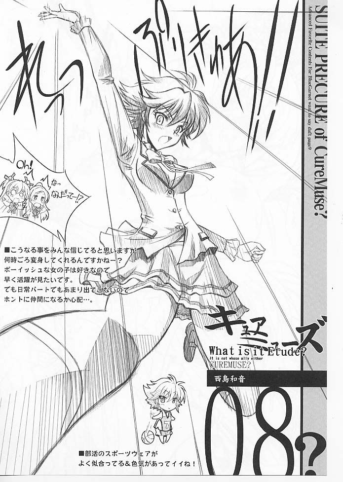 (C80) [BLUE GARNET (Seizawa Katsumi)] Mugen Houyou (Suite Precure) [Chinese] [不咕鸟汉化组] page 33 full