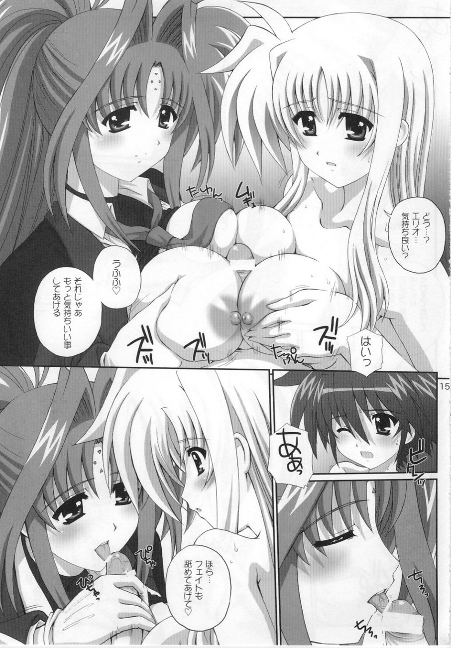 (C77) [Kamogawaya (Kamogawa Tanuki)] Nineteens? (Mahou Shoujo Lyrical Nanoha) page 14 full