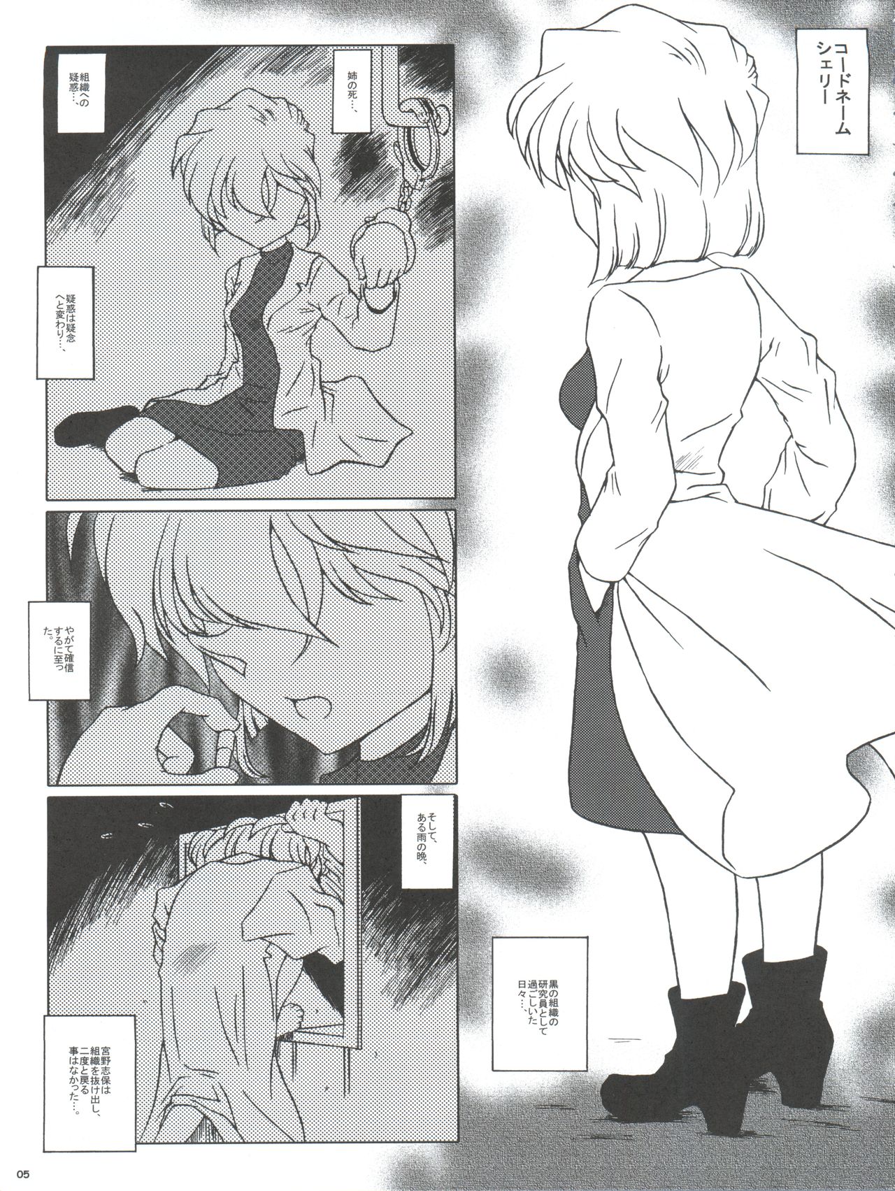 (C67) [Studio Empty (Nishi)] Ai no Solea (Detective Conan) page 5 full