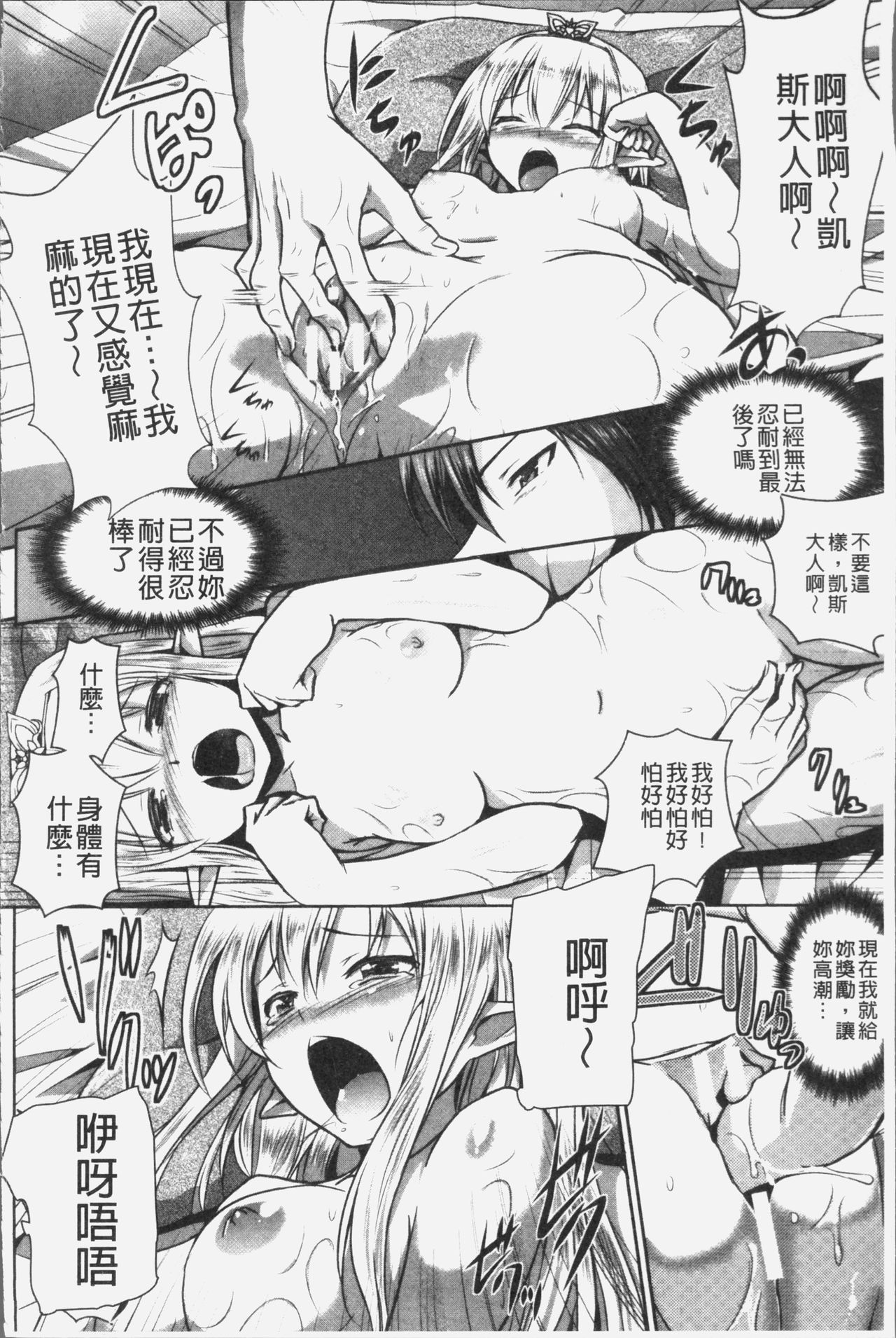 [Isogai Taketsura, Tokimal Yoshihisa] Elf no Kuni no Kyuutei Madoushi ni naretanode Himesama ni Seitekina Itazura wo shitemita THE COMIC [Chinese] page 26 full