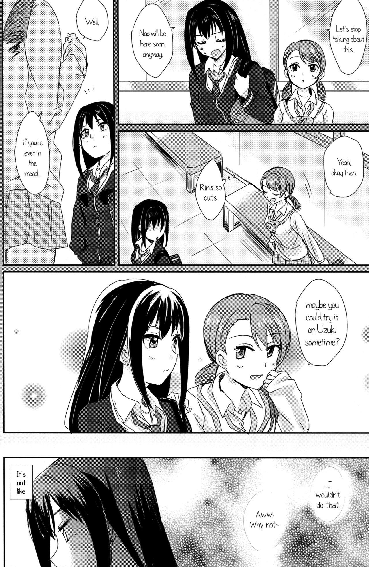 (CINDERELLA FESTIV@L) [POCHI (Nagisora Riku)] RRR (THE iDOLM@STER CINDERELLA GIRLS) [English] [GiB] page 11 full