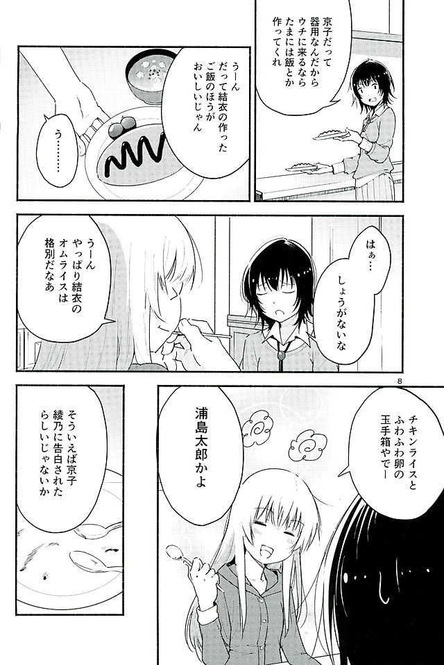 (Girls Love Festival 16) [G-complex (YUI_7)] Kyou mo Asita mo Yurui Nichinichi o (YuruYuri) page 7 full