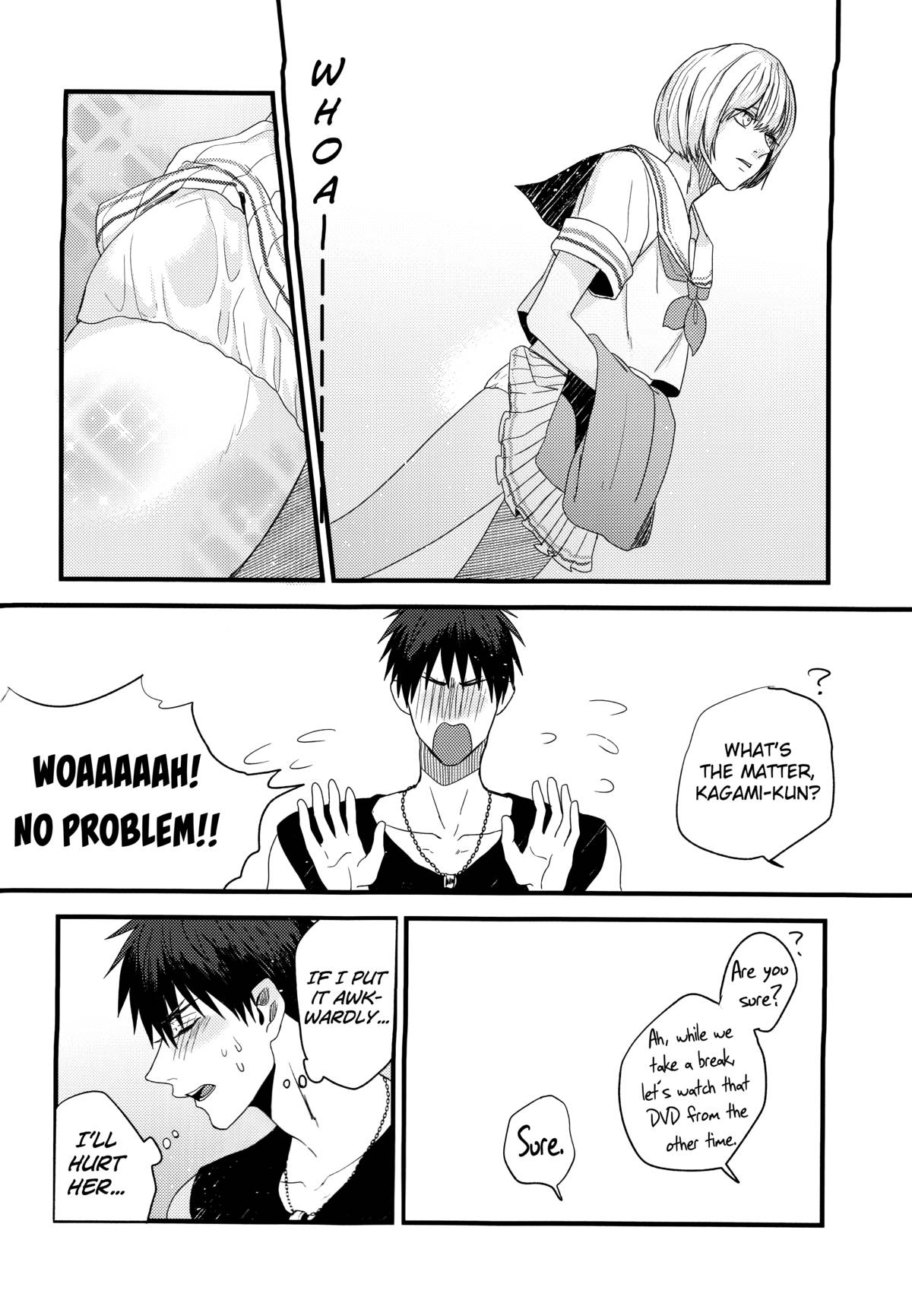 (Hop! Step! Jam! 2) [Fuzai no Yamada (Yumoto)] Zenbu natsu no sei - All is summer result (Kuroko no Basuke) [English] [biribiri] page 23 full