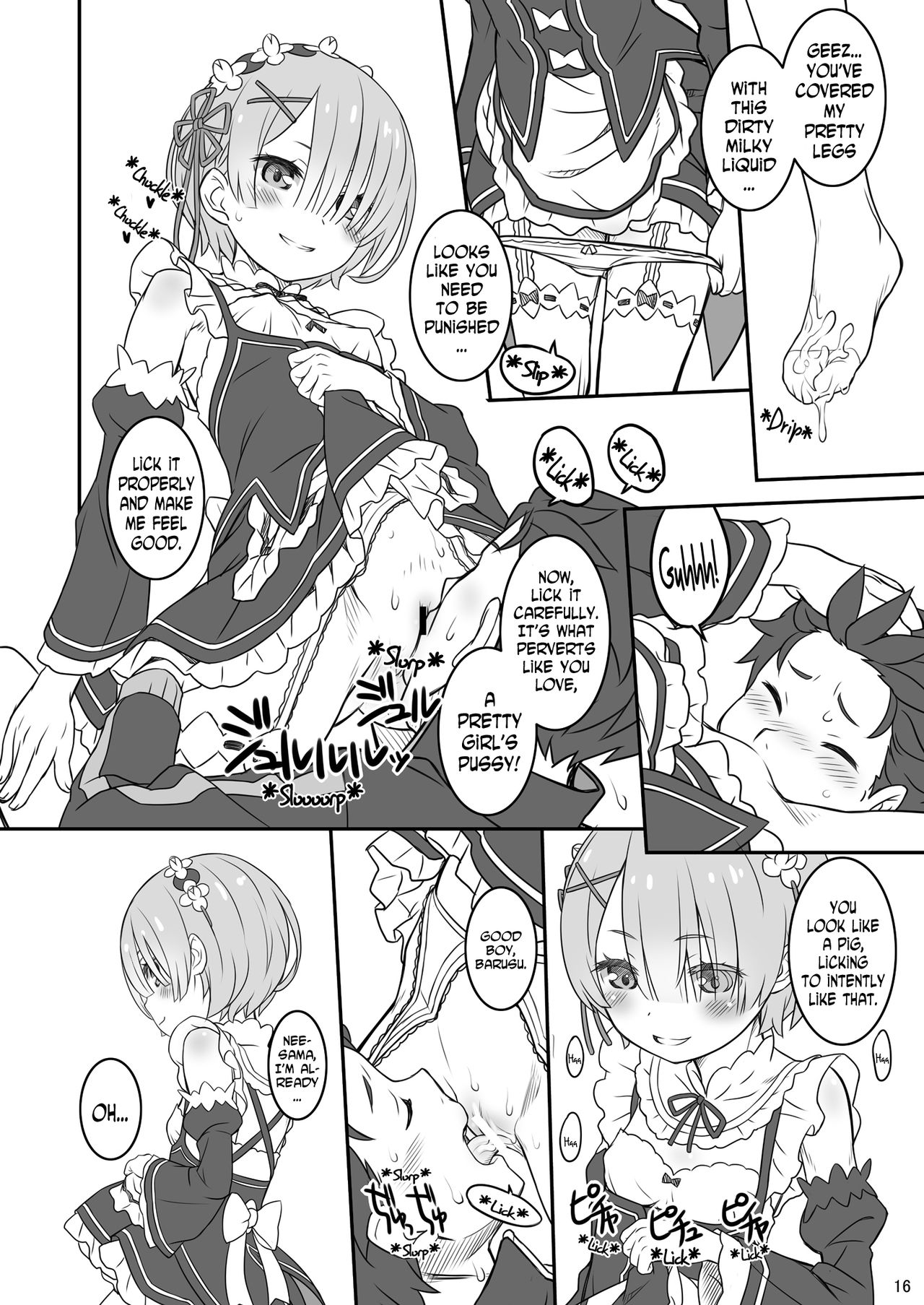 [CHILLED HOUSE (Aoi Kumiko)] Rem Ram Revolution (Re:Zero kara Hajimeru Isekai Seikatsu) [English] [N04h] [Digital] page 15 full