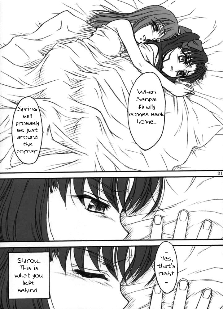 (CR35) [MEKONGDELTA, DELTAFORCE (Route39, Zenki)] Winter's Tale (Fate/stay night) [English] [The Magical Squiggle] [Incomplete] page 20 full