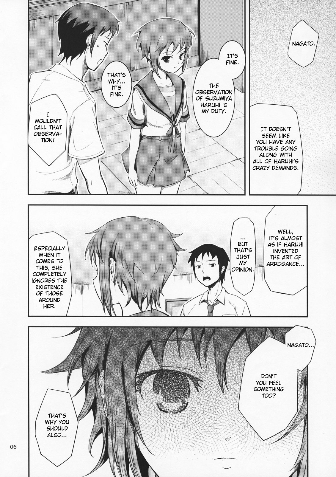 (C72) [Wechselhaft (Kima-gray)] Secret Eyes - She said ''So...'' (The Melancholy of Haruhi Suzumiya) [English] [redCoMet] [Decensored] page 6 full