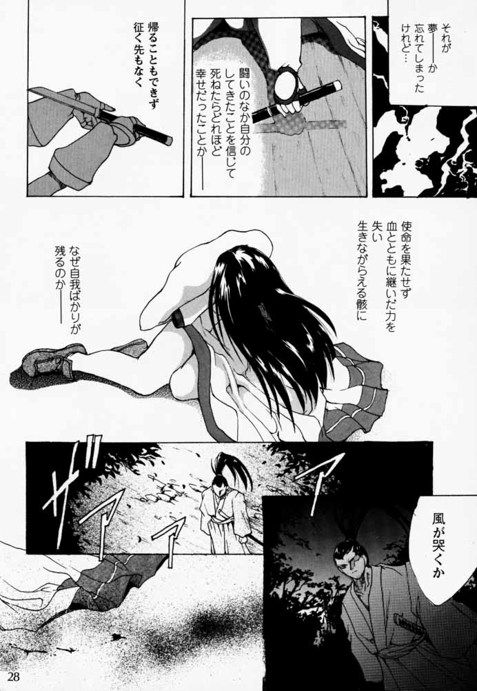 [Hanzai Tengoku (Hasei Agana)] Ouka Kitan (Samurai Spirits) page 27 full