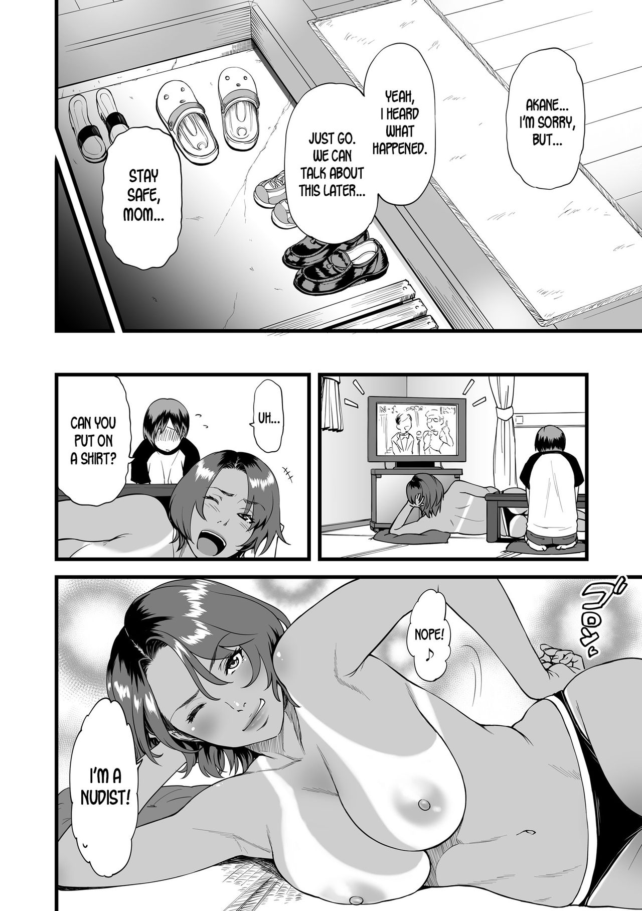 [Tsuzura Kuzukago] Gibo to Futari de Kurashitara... | When I Live Alone with My Stepmother... Ch. 1-3 [English] [desudesu] page 22 full
