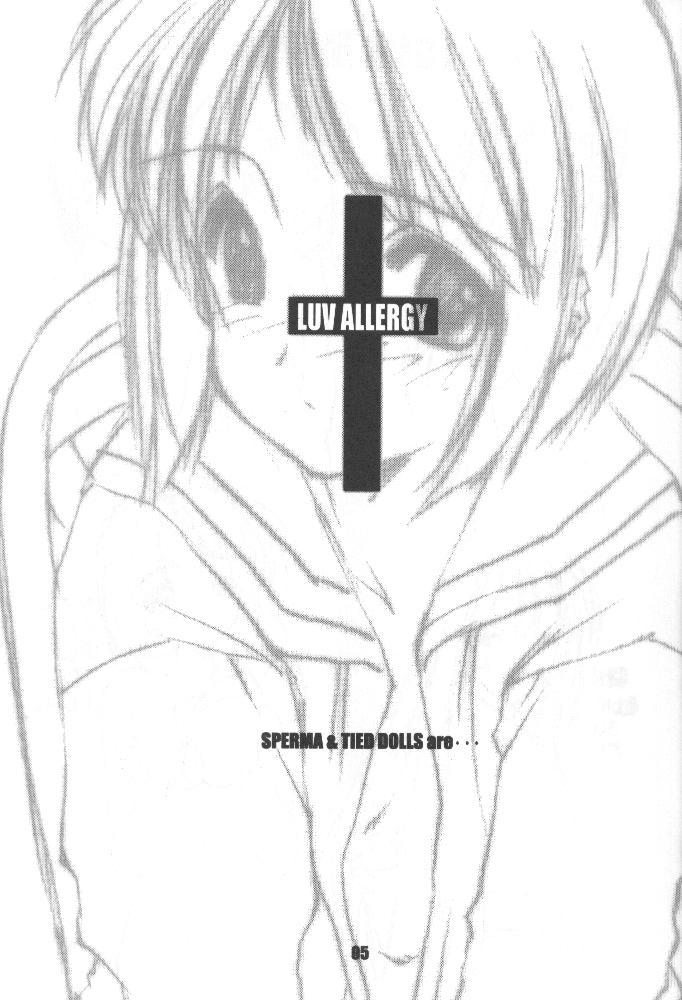 [HIGH RISK REVOLUTION (Aizawa Hiroshi)] LUV ALLERGY (Love Hina) page 4 full