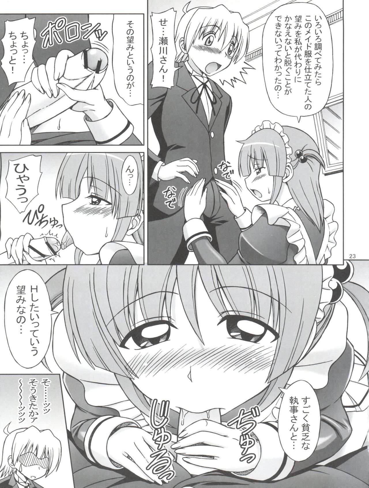 (C76) [Brain Dead (Eiji)] Hina to Izumi no Shakunetsu Stroganoff (Hayate no Gotoku!) page 24 full