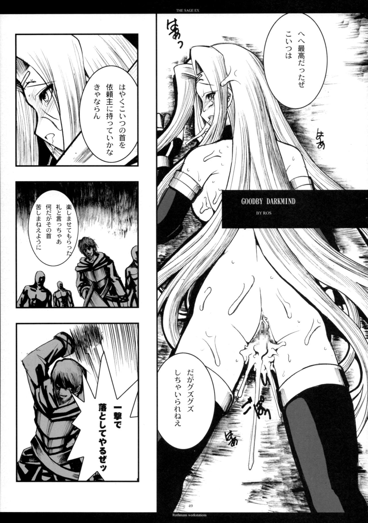 (C71) [R-WORKS (ROS)] The SAGE ex Yoru Nuki Rider-san (Fate/stay night) page 48 full