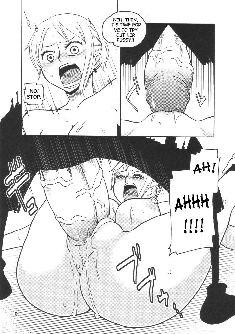 (C72) [ACID-HEAD (Murata.)] Nami no Ura Koukai Nisshi 3 | Nami's Hidden Sailing Diary 3 (One Piece) [English] [SaHa] [Decensored] page 10 full