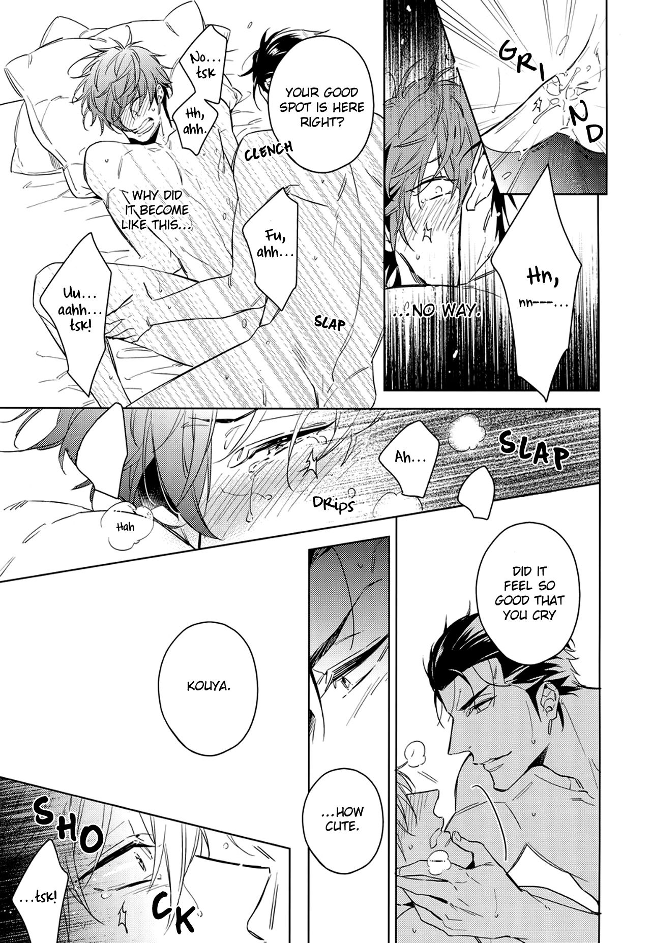 (C92) [URO (Akatsuki Amama)] Saitou-kun to 190-cm no Otoko. [English] page 16 full