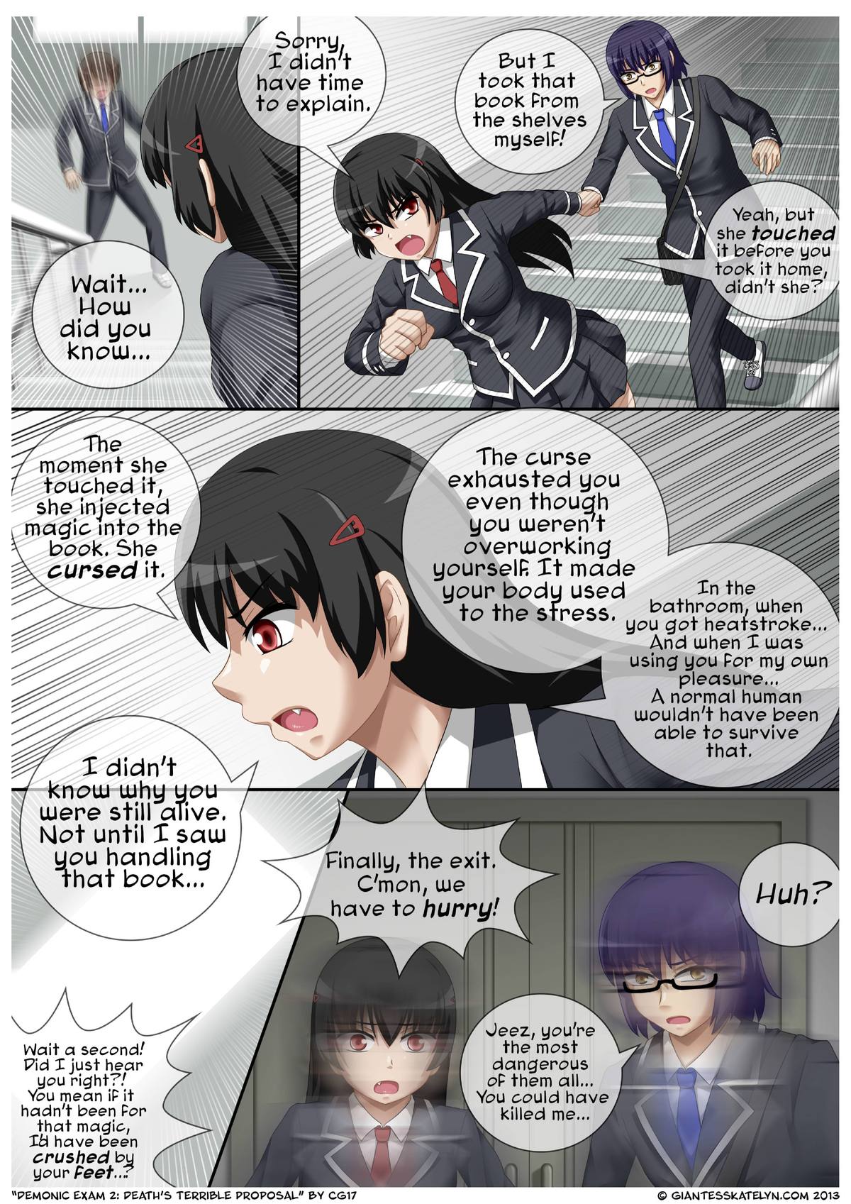 [CG17] Demonic exam 2: Death's Terrible Proposal page 10 full