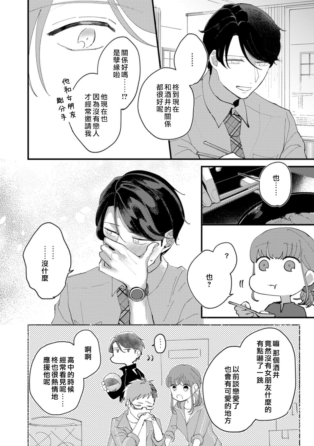 [Kei Saite] Watashiha Okazusenpai ni Taberaretai [我想被作为遐想对象的前辈吃掉][02话][紫色水母汉化] page 6 full