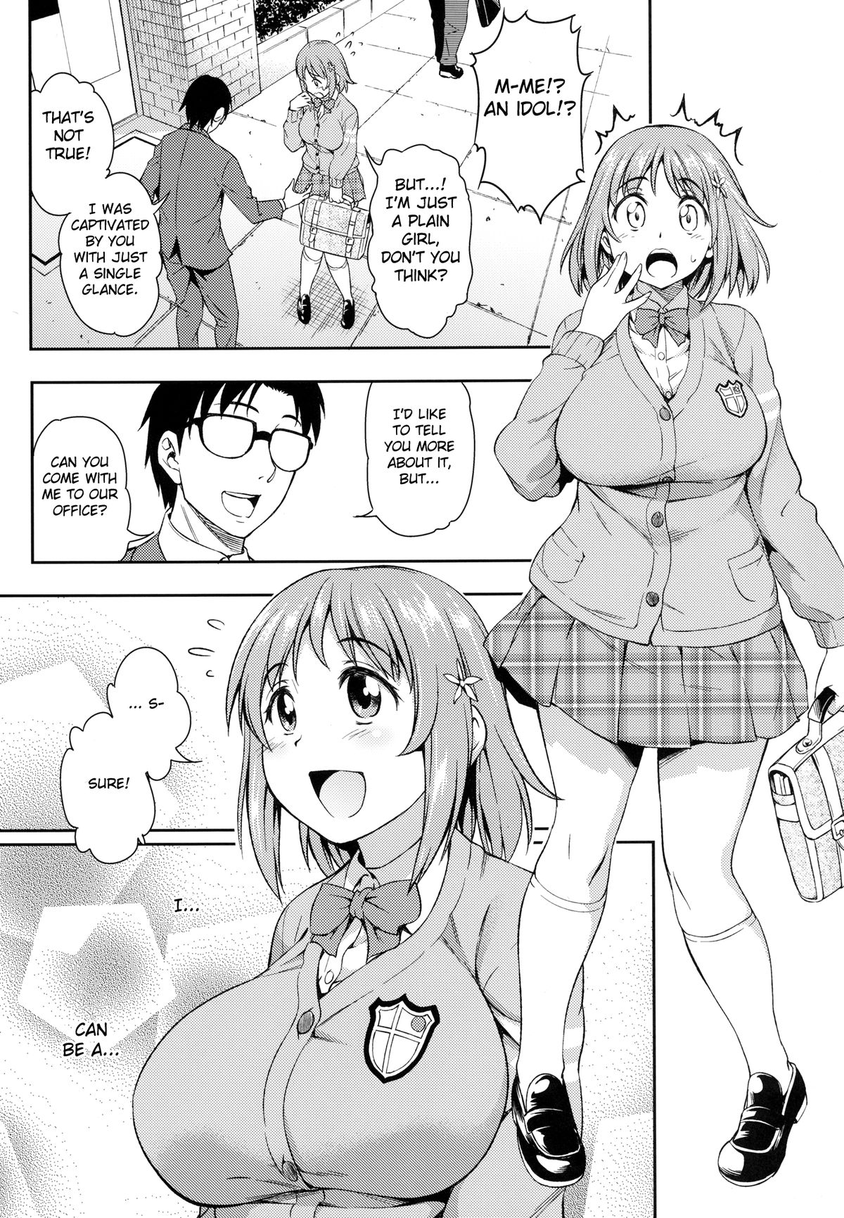 [Handsome Aniki (Asuhiro)] Mimura Kanako Namadori Rape (THE IDOLM@STER CINDERELLA GIRLS) [English] [FATED CIRCLE] [Digital] page 2 full