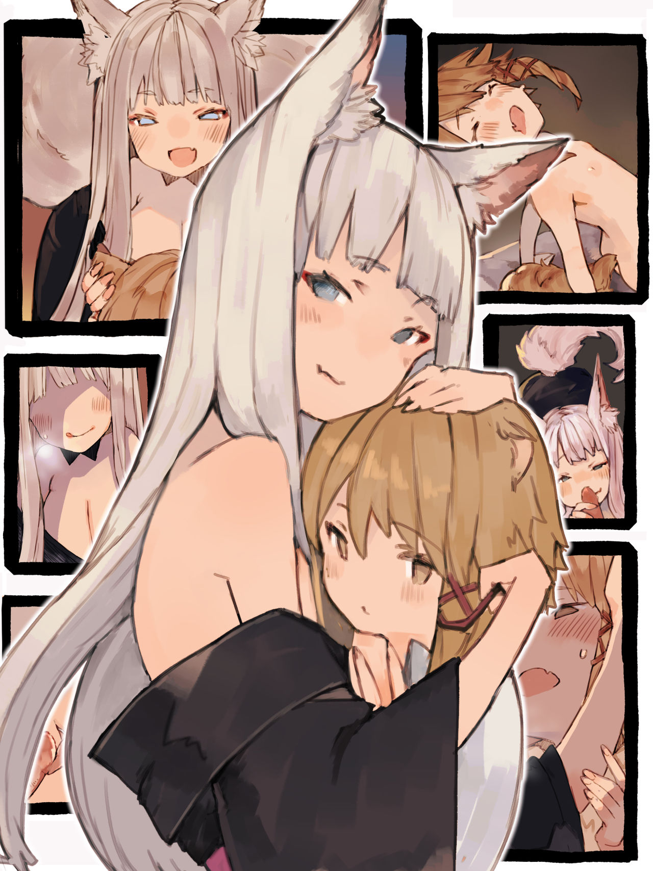 [Kemominnosuke] Kii to Haku page 53 full