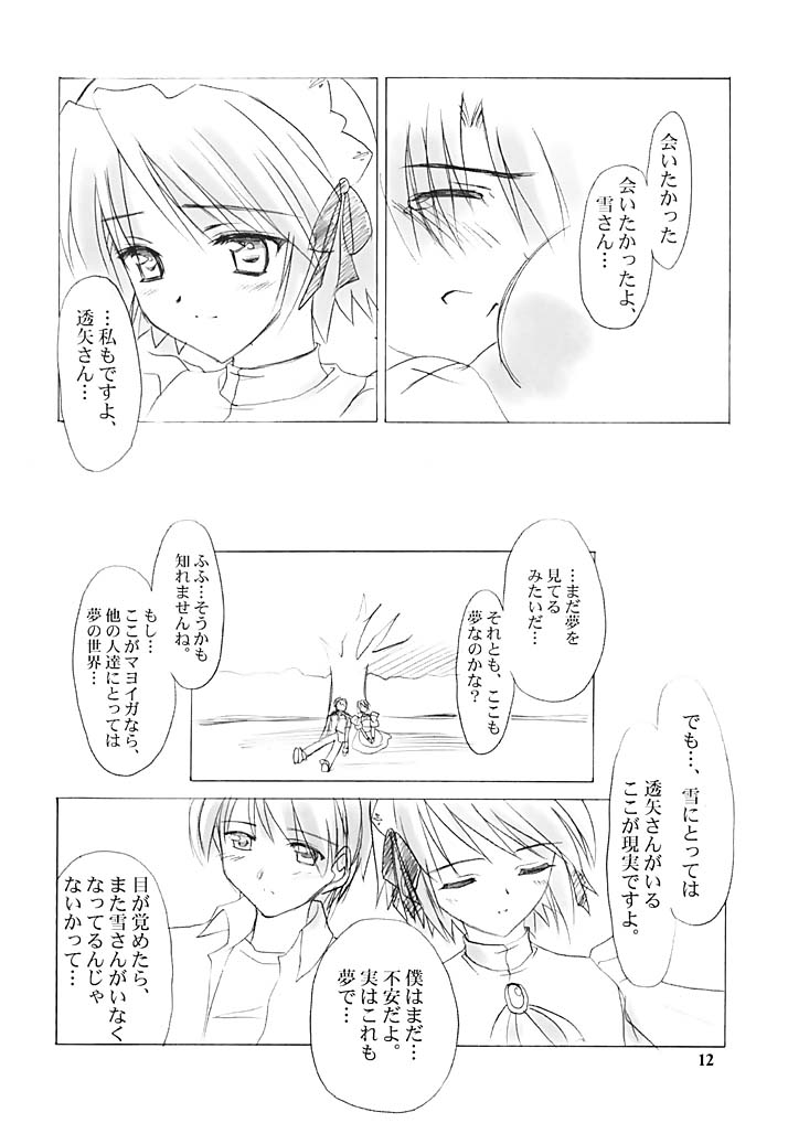 (C62) [Knights (Kishi Nisen)] Setsugetsuka ～ Yukigatari ～ (Suigetsu) page 11 full