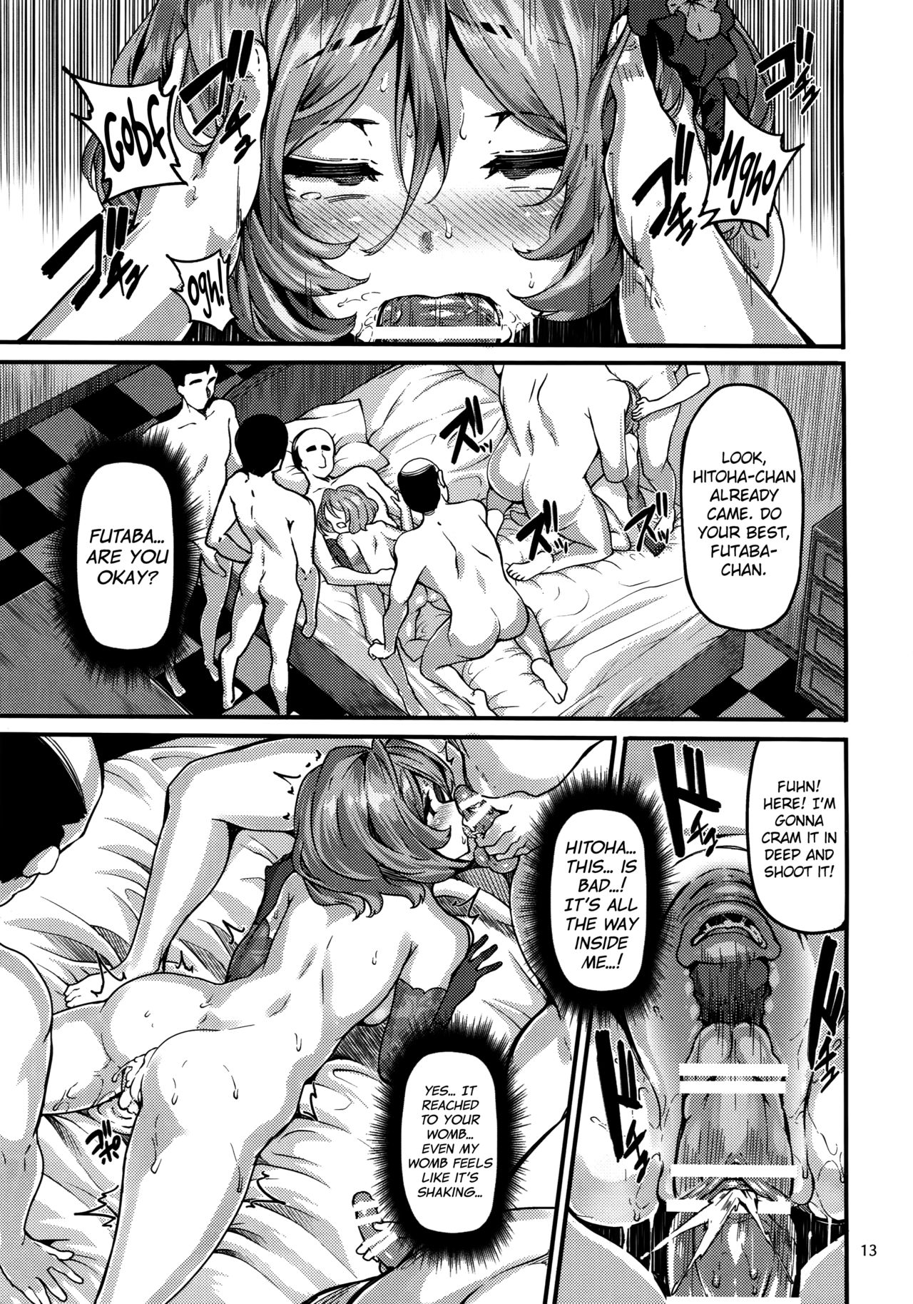 (COMIC1☆11) [LAMINARIA (Shiokonbu)] Twin x Sense (Tokyo 7th Sisters) [English] {doujins.com} page 13 full