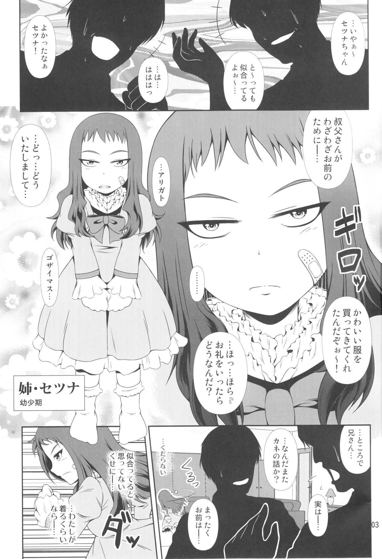 (COMIC1☆11) [Atelier Lunette (Mikuni Atsuko)] Naritai no! Re-Fuyukawa-ke Shitei Monogatari- page 2 full