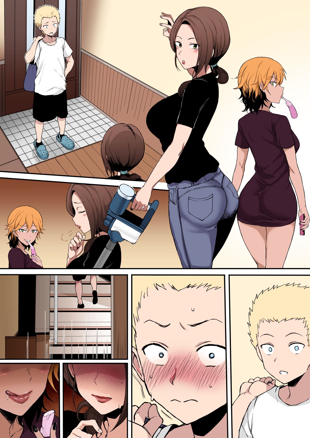 [Terasu MC] Kokujin no Tenkousei NTR ru - Complete [English] [Colorized] [Decensored] page 30 full