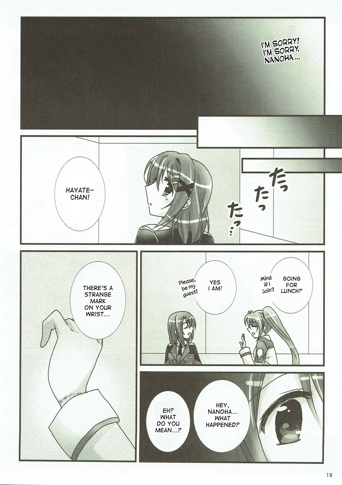 (C93) [Ameiro (Nanashiki)] Junketsu Dressage (Mahou Shoujo Lyrical Nanoha) [English] [DesuDesu] page 11 full