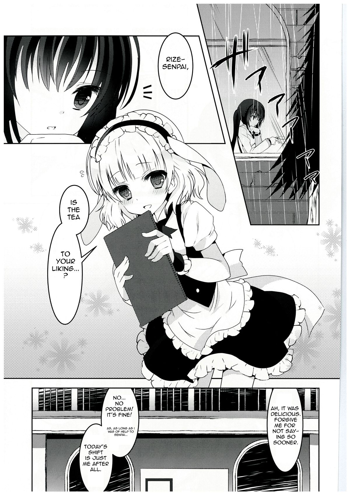 (COMIC1☆8) [Junginboshi (Takashina Asahi)] sugarcoatcafe (Gochuumon wa Usagi Desu ka?) [English] page 5 full