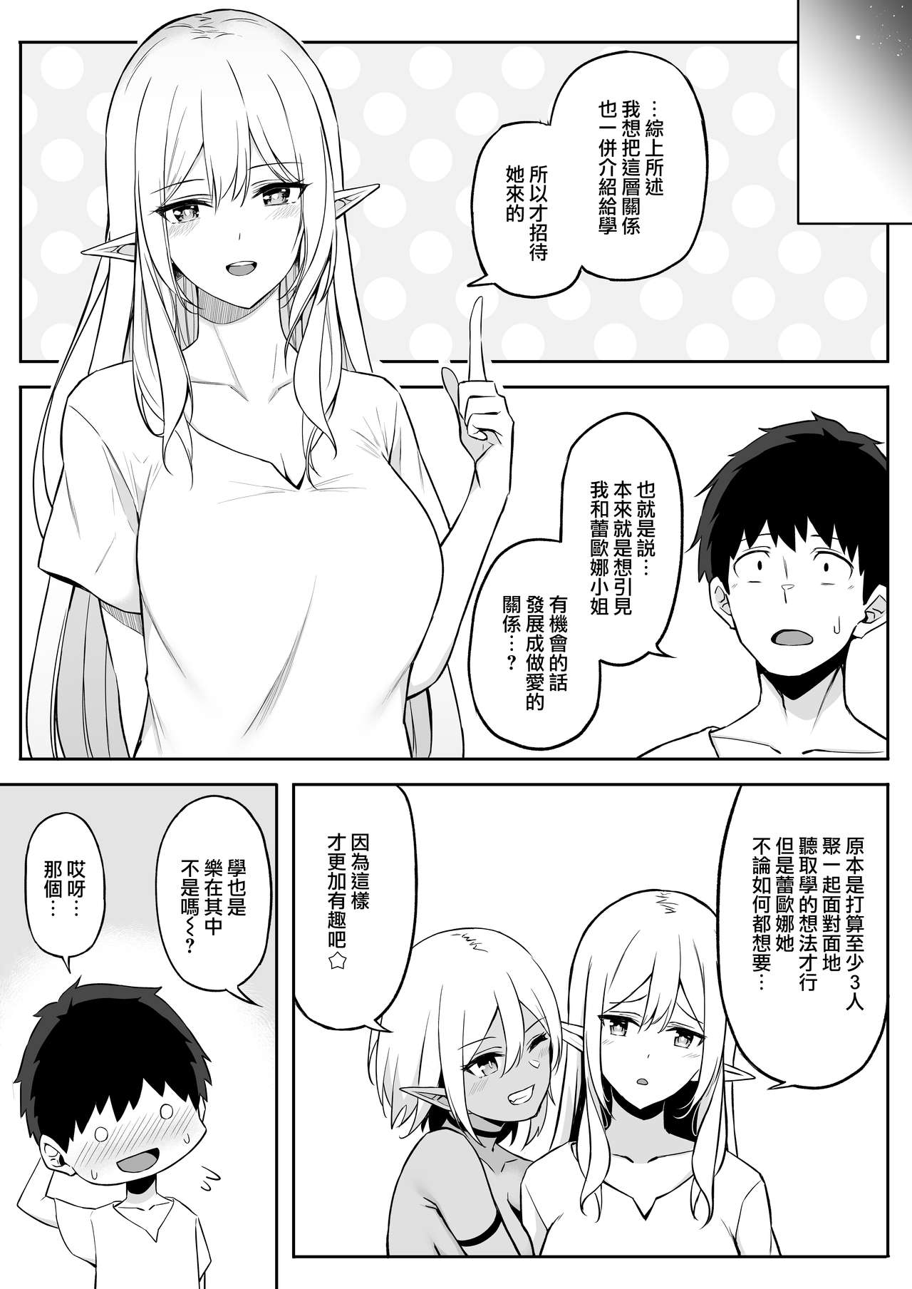 [Dekoboko Hurricane (Anza Yuu)] Isekai Shoukan II Elf na Onee-san no Tomodachi wa Suki desu ka? [Chinese] [無邪気漢化組] [Digital] page 36 full