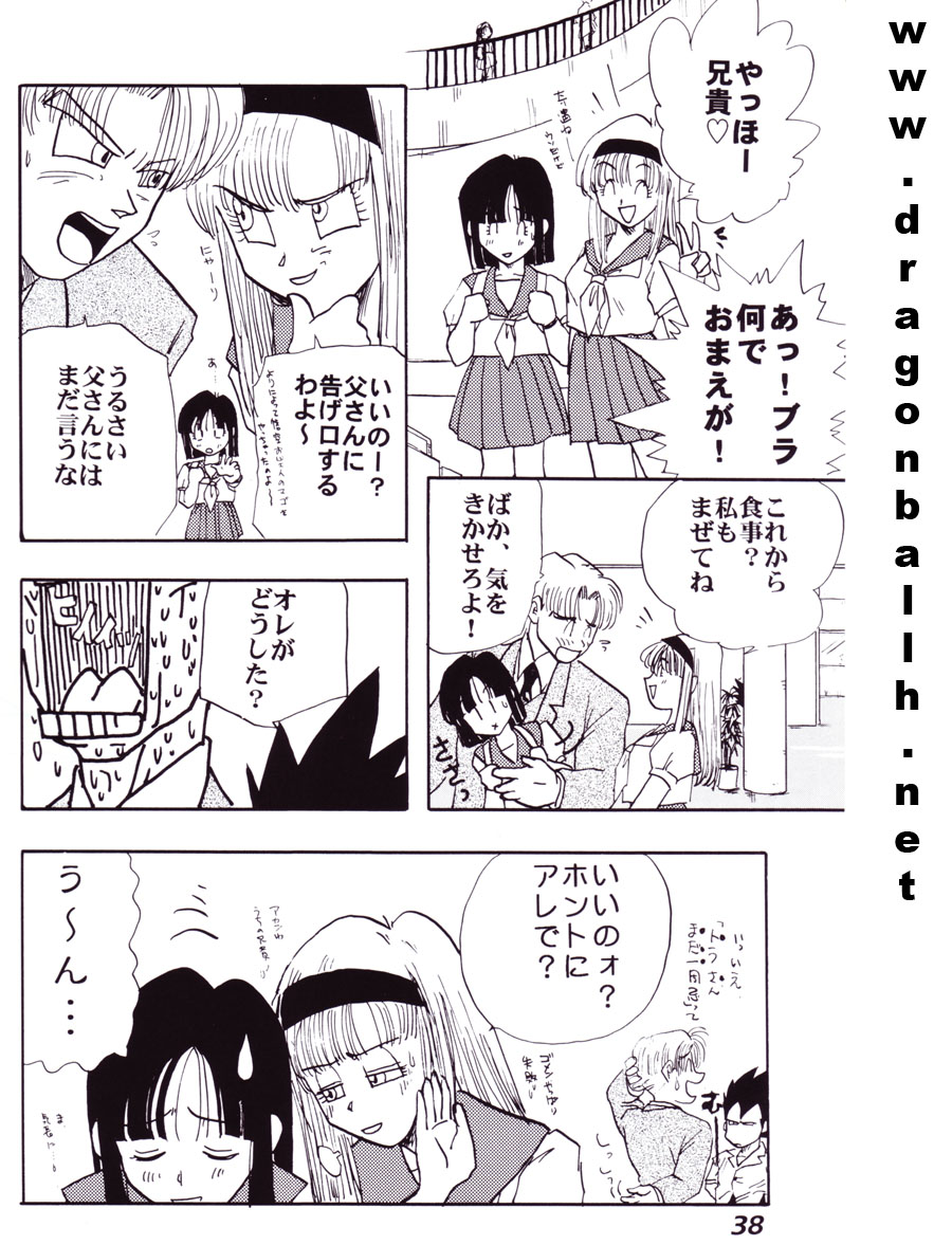 (C52) [Fusuma Goten (Shouji Hariko)] Irohani (Dragonball Z) page 38 full