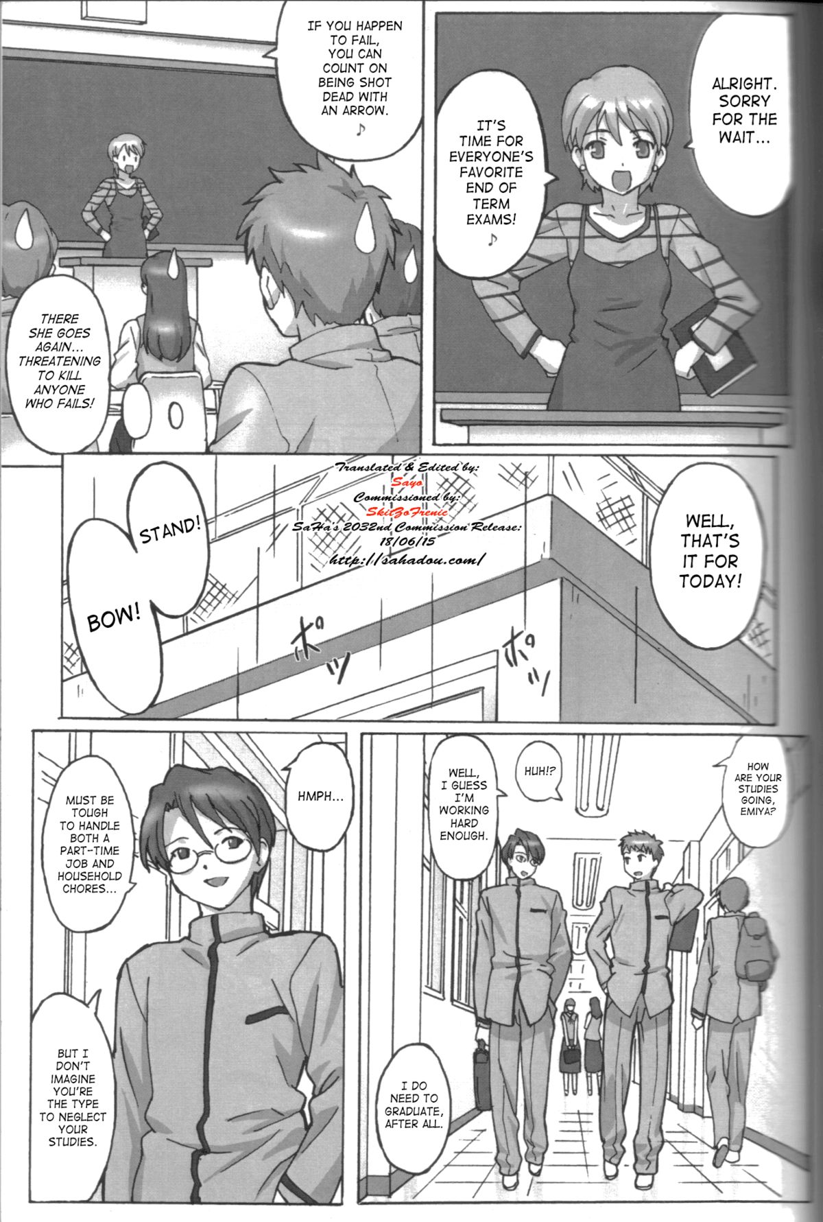 (C69) [POTATO HOUSE (POTATO)] A PIECE OF CAKE (Fate/stay night) [English] [SaHa] page 4 full