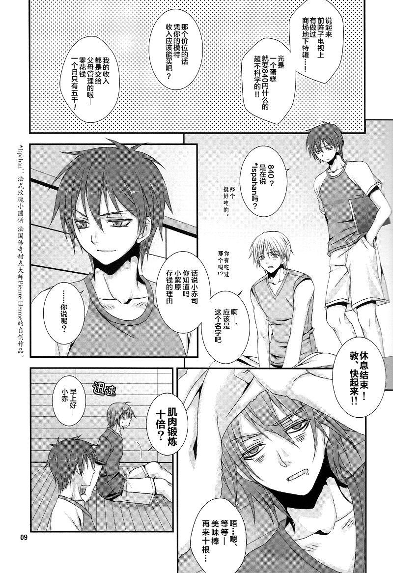 (C82) [VALIANT (Shijima Kiri)] Dakara Ore wa, H ga Dekinai. (Kuroko no Basuke) [Chinese] page 9 full