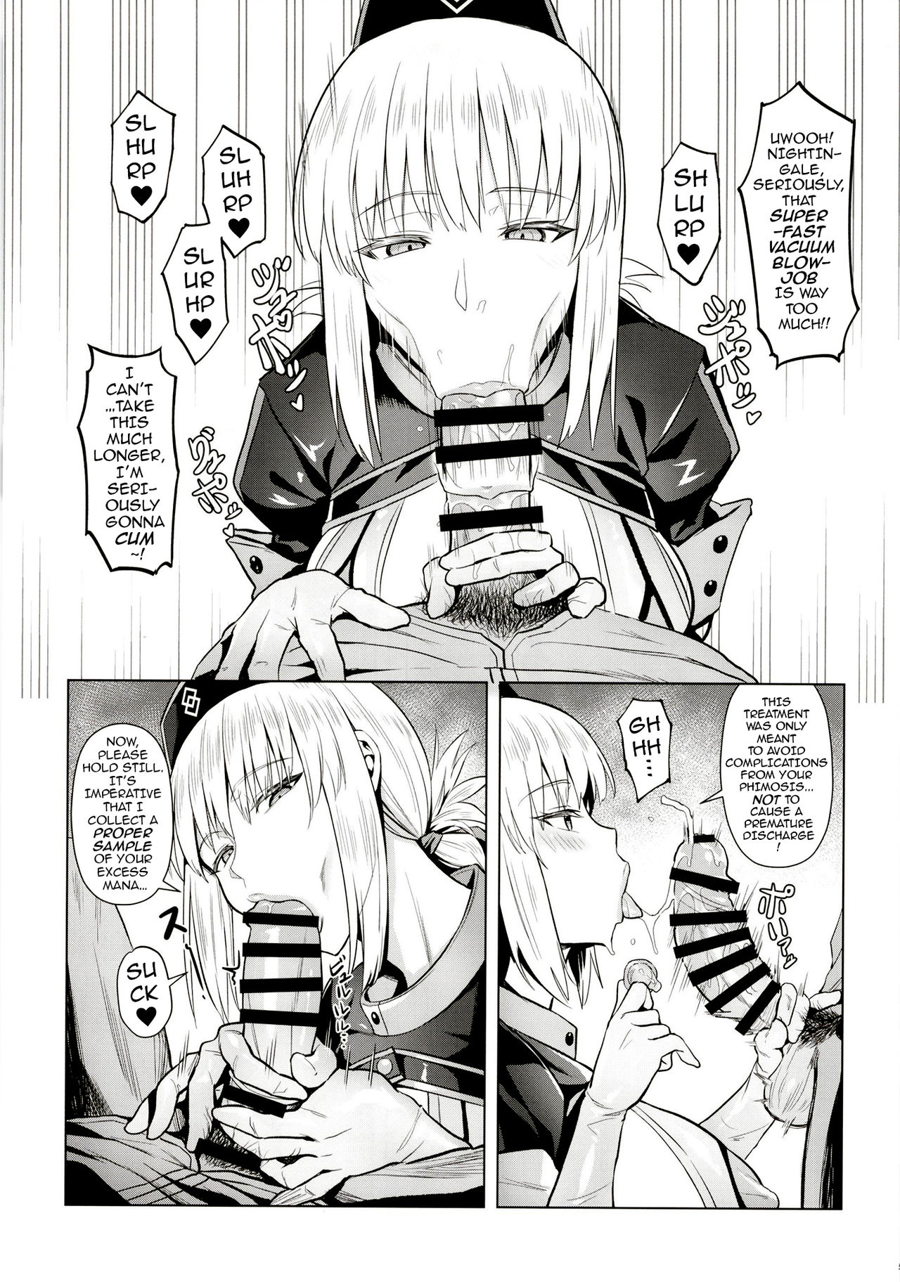 [COMEX (Zhen Lu)] Fuchou no Sakusei Ryouhou | The Nurse Manager’s Hardcore Milking Treatment (Fate/Grand Order) [English] {darknight} [Digital] page 7 full