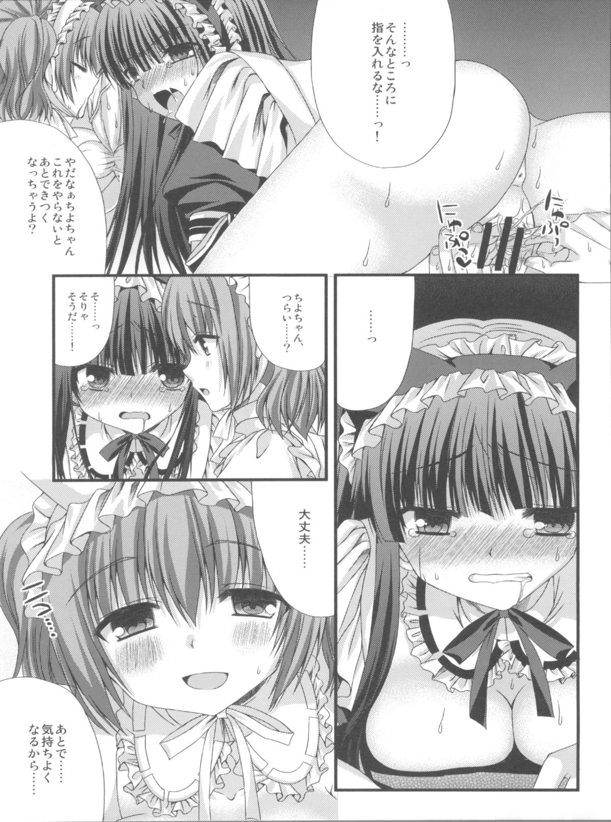 (SC55) [Gachapin Mukku. (Mukai Kiyoharu)] Ririchiyo-sama no Naisho no Oshigoto (Inu x Boku SS) page 12 full