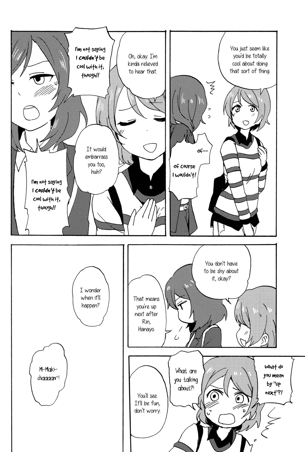 (Bokura no Love Live! 10) [Kurocan (Itsuki Kuro)] MakiRinPana na Dousei Lesson 3.5 | MakiRinPana's Lessons on Living Together 3.5 (Love Live!) [English] [GiB] page 8 full