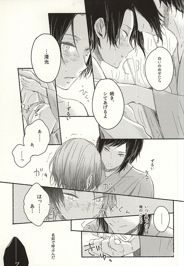 (Hyattou Ryouran ~Kimi no Heart o Shirahadori~ Izumi no Kuni Ensei) [END (END)] Morashi Chai na yo Koneko-chan (Touken Ranbu) page 10 full