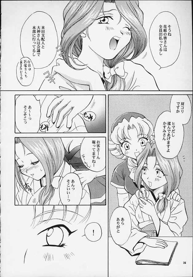 [U.R.C (MOMOYA SHOW-NEKO)] Mahou Shoujo Pretty Iris | Magical Girl Pretty Iris (Sakura Taisen) page 33 full