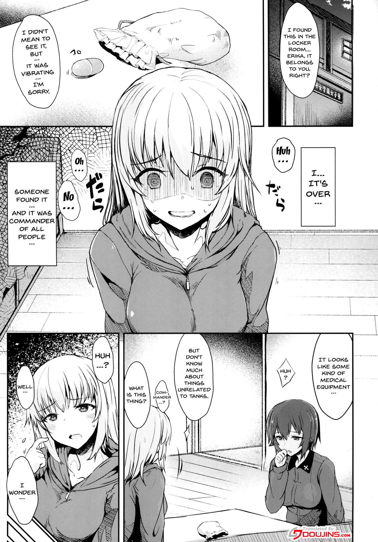 [Contamination (eigetu)] Itsumi-san wa Onedari Jouzu (Girls und Panzer) [English] {doujins.com} [Digital] page 2 full