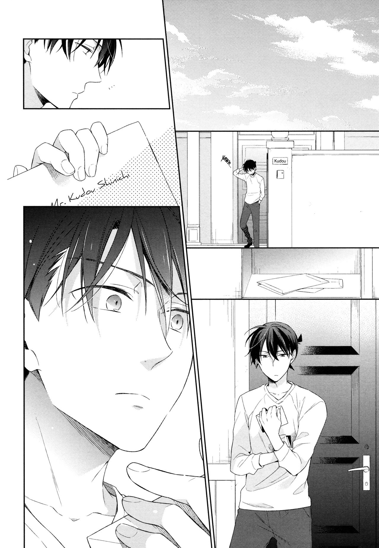 (SUPER25) [Pinkch! (Sawori)] Shiro to Ao to Yoru to Asa to Sorekara no (Detective Conan) [English] page 25 full