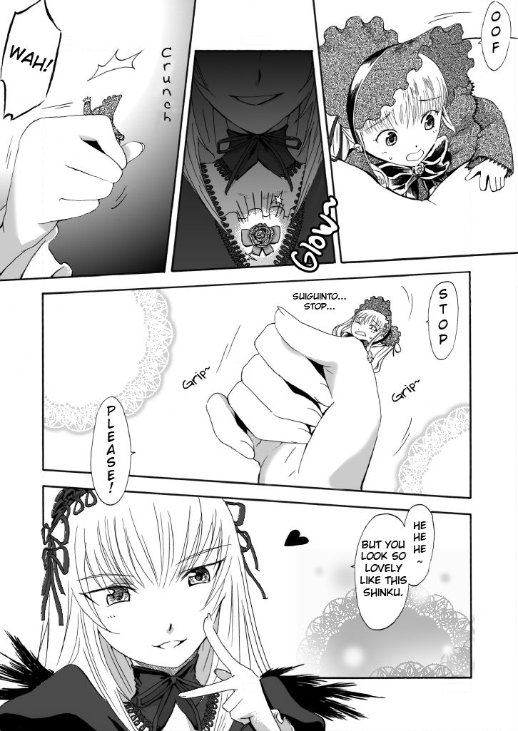 Rozen Maiden - Suigintou Size Fetish Doujin [English] page 1 full