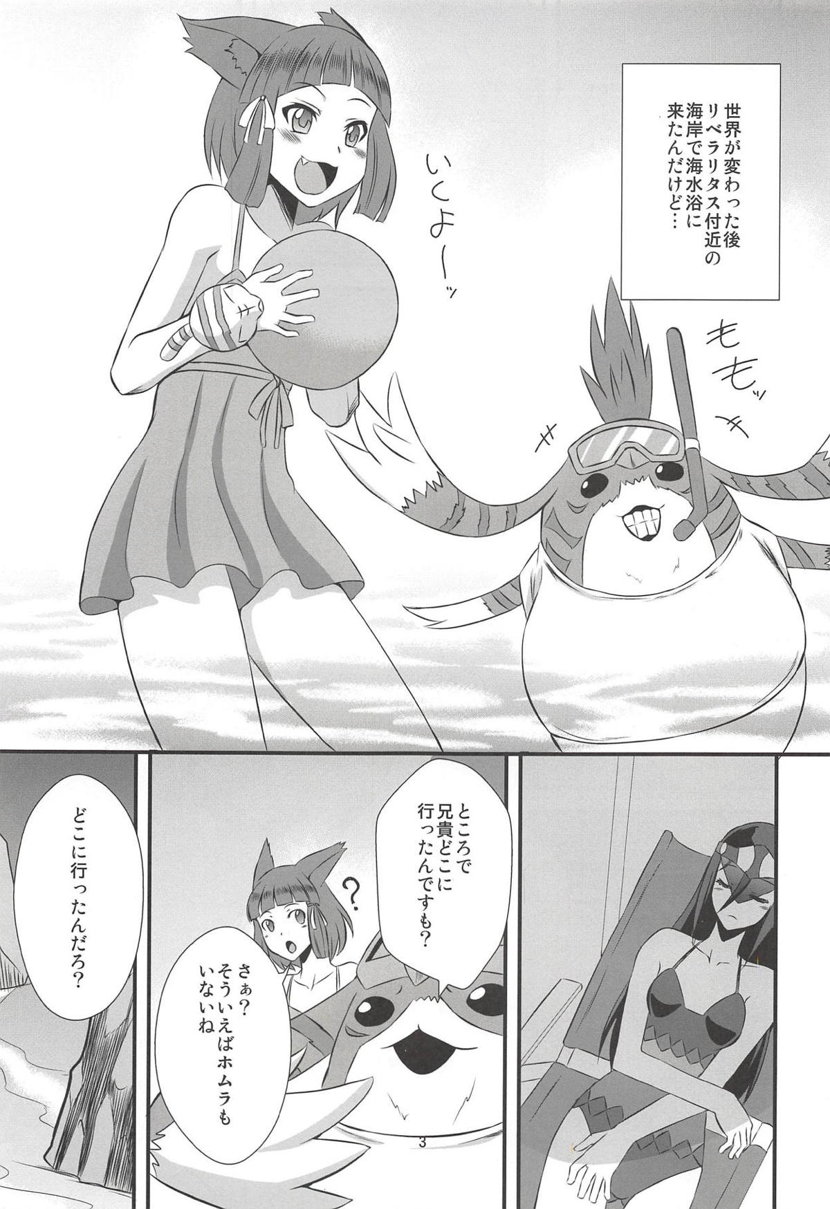 (COMIC1☆14) [Take Out (Zeros)] Homura to Hikari (Xenoblade Chronicles 2) page 2 full