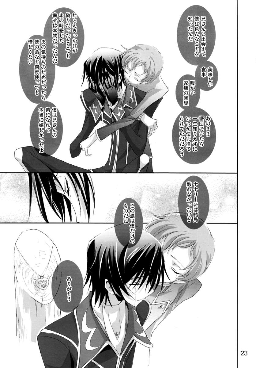 [Reflection (Panta)] Mainichi ga Kinenbi (Code Geass) page 22 full