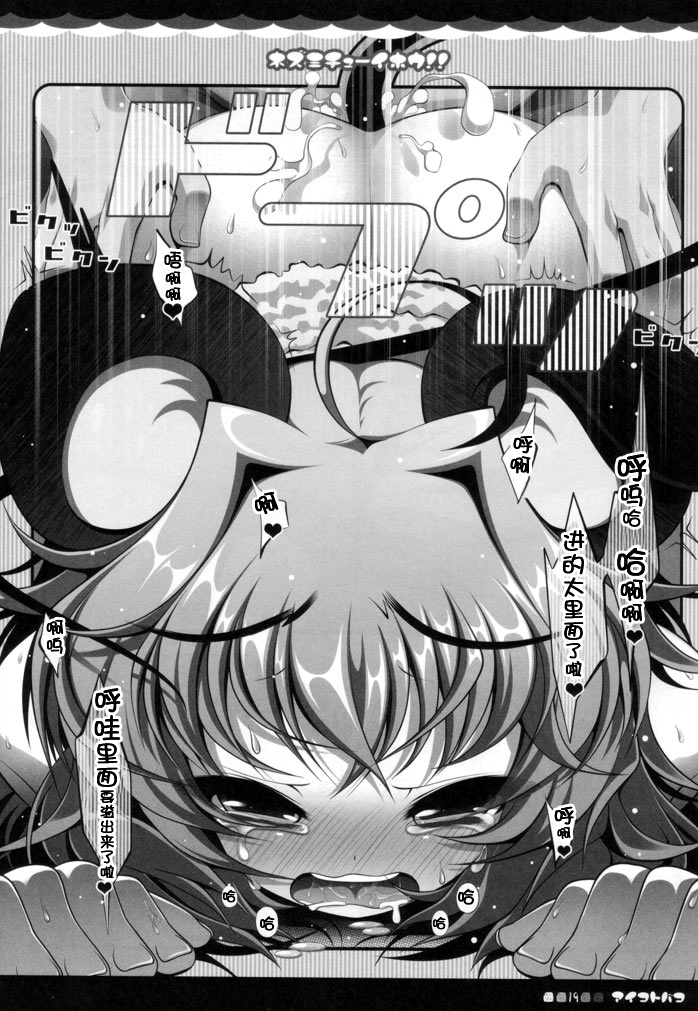 (Mimiket 23) [Aikotobako (Goriyaku)] Nezumi Chuu Ihou!! (Touhou Project) [Chinese] [CE家族社] page 18 full