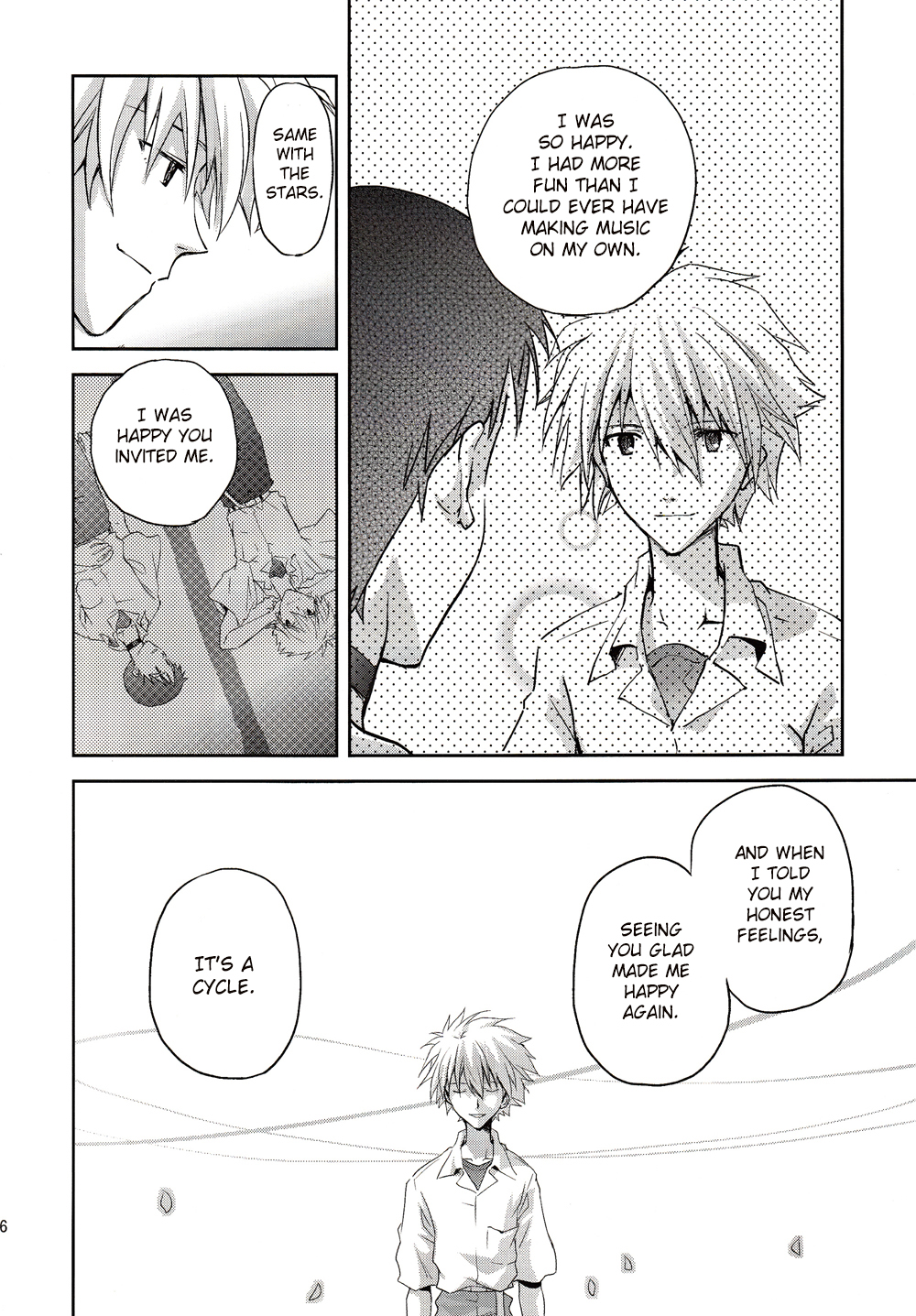 (Kimi to no Rendan) [Getsumen-Spiral (Mayama Satori)] ~Klavier 2~ (Neon Genesis Evangelion) [English] page 15 full