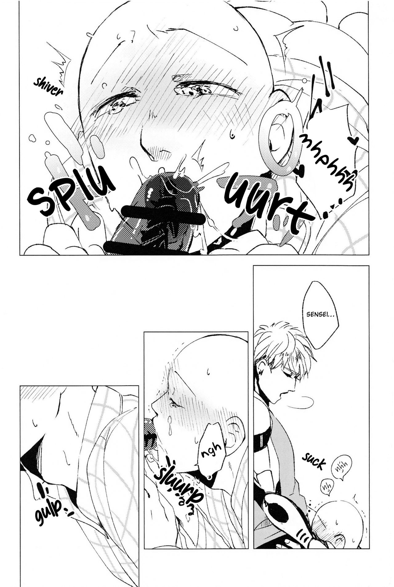 (ONE→HUNDRED 12) [Hishigata no Konchu (polon)] Delicious Yagi milk (One Punch Man) [English] [Otokonoko Scans] page 36 full