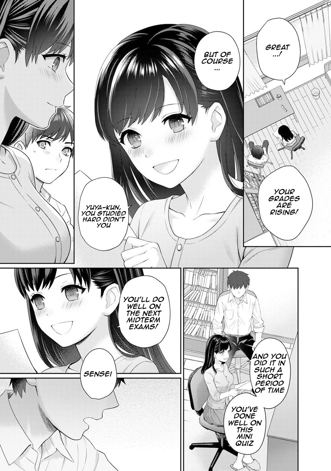 [Yuyama Chika] Sensei to Boku Ch. 1-5 [English] [Comfy Pillows Scans] page 18 full