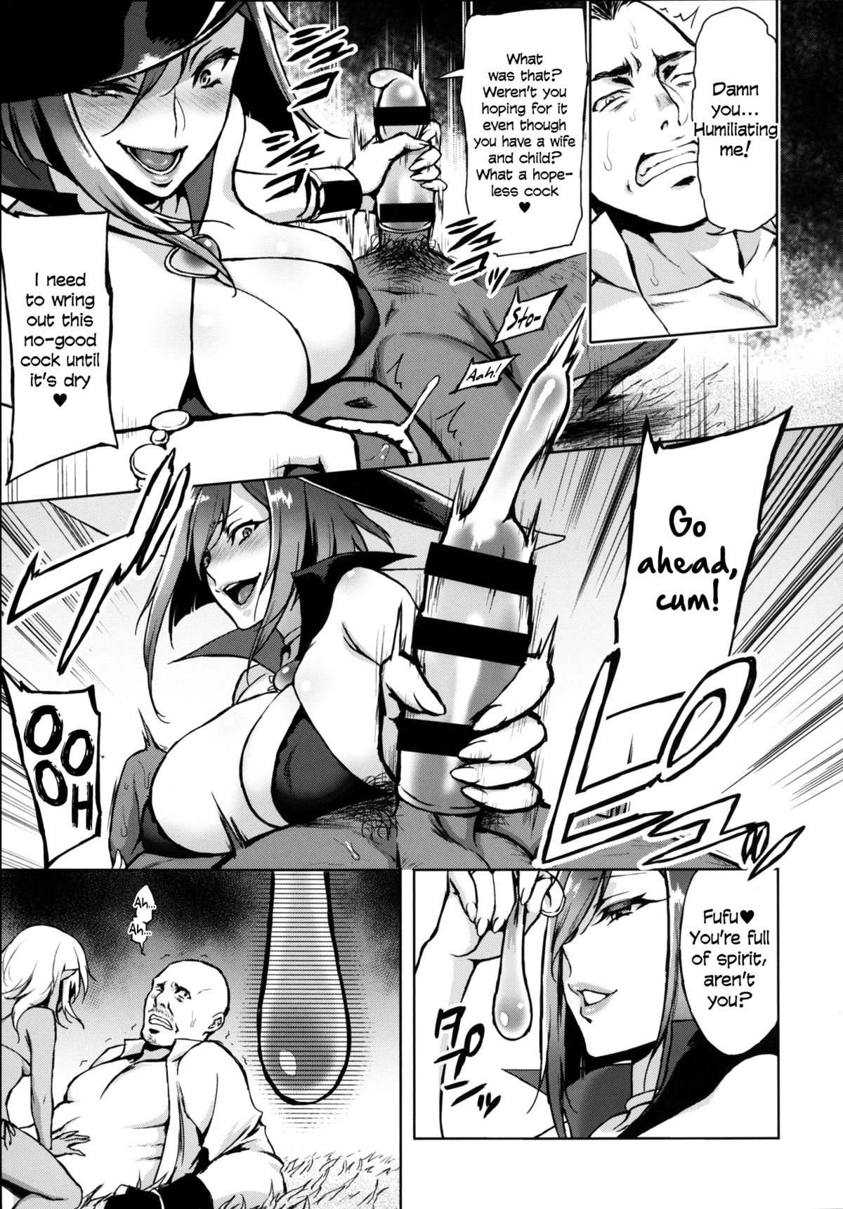 Heavy Bunny Addiction (Usagi Nagomu)....Milking Witch English page 6 full